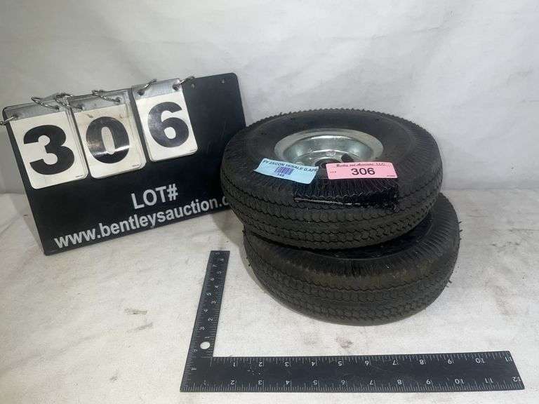 PNEUMATIC HAND TRUCK WHEELS (2X MONEY) Bentley & Associates, LLC