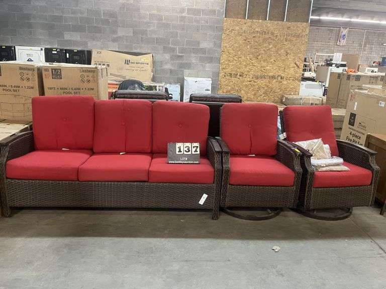 SUNBRELLA PATIO SET Bentley & Associates, LLC