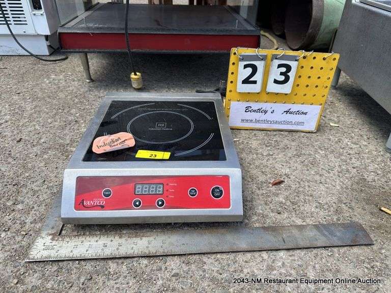 AVANTCO INDUCTION BURNER Bentley & Associates, LLC