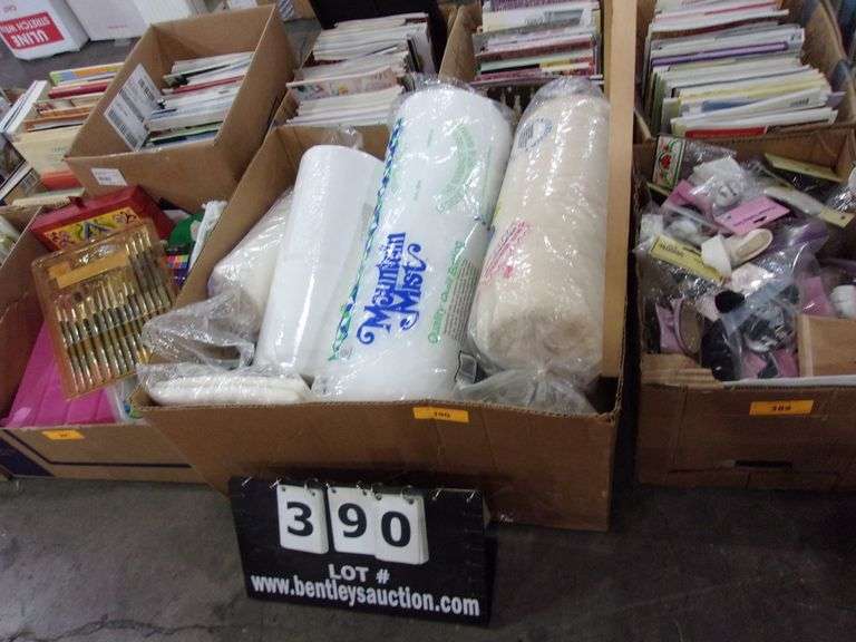 BOX COTTON AND POLYESTER QUILT BATTING Bentley & Associates, LLC