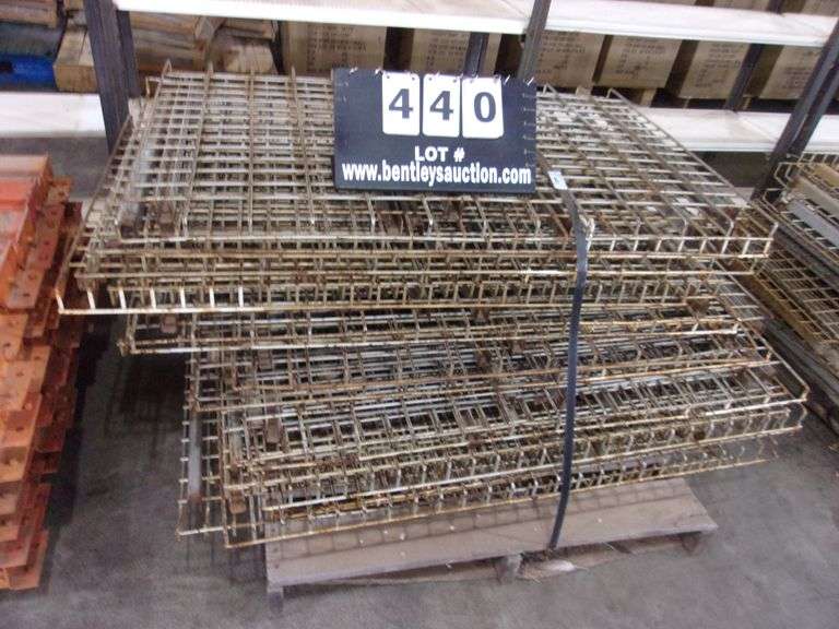 PALLET: METAL GRATE PALLET RACK SHELVING - Bentley & Associates, LLC
