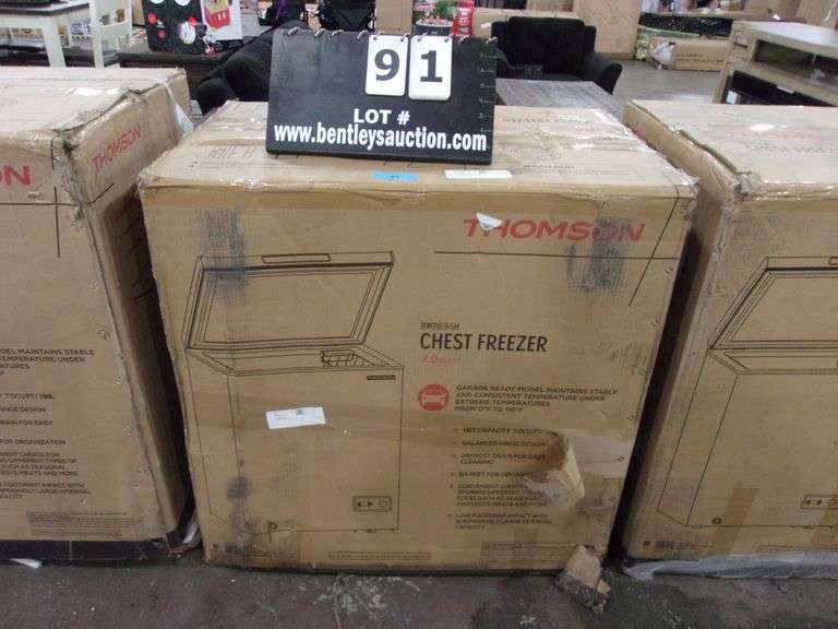 THOMSON CHEST FREEZER, 7.0 CU. FT. MODEL TFR710GSM Bentley