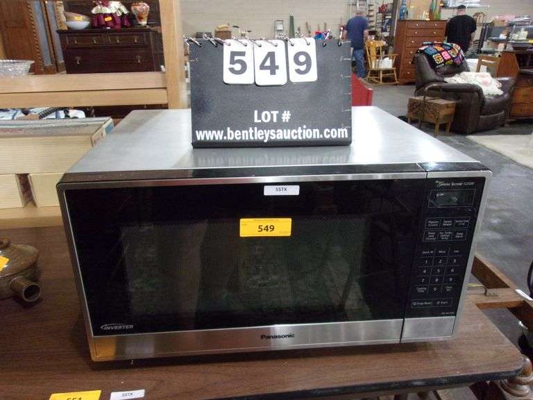 PANASONIC THE GENIUS SENSOR 1250W MICROWAVE Bentley & Associates, LLC