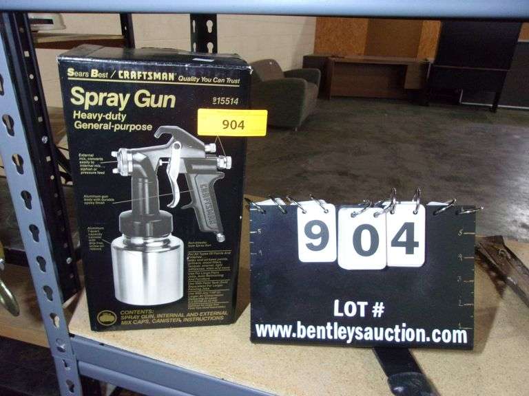 CRAFTSMAN HEAVY DUTY GENERAL PURPOSE SPRAY GUN Bentley & Associates, LLC