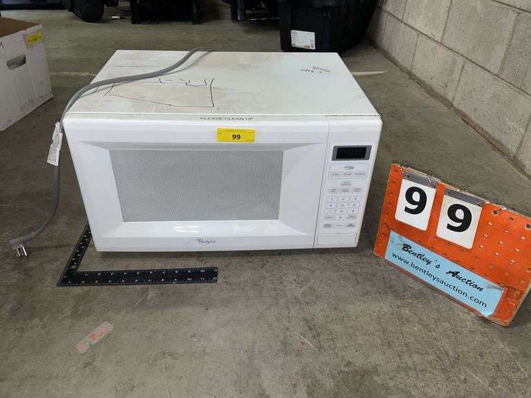 WHIRLPOOL MICROWAVE OVEN Bentley & Associates, LLC