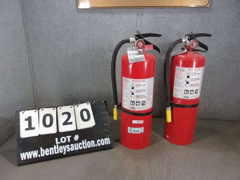 FIRE EXTINGUISHERS, 10LB (2X MONEY) Bentley & Associates, LLC