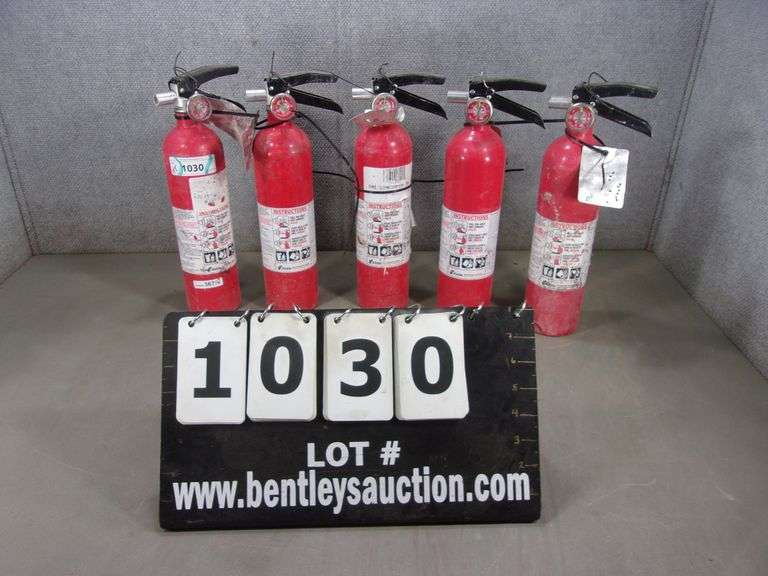 FIRE EXTINGUISHERS, 5LB (5X MONEY) Bentley & Associates, LLC