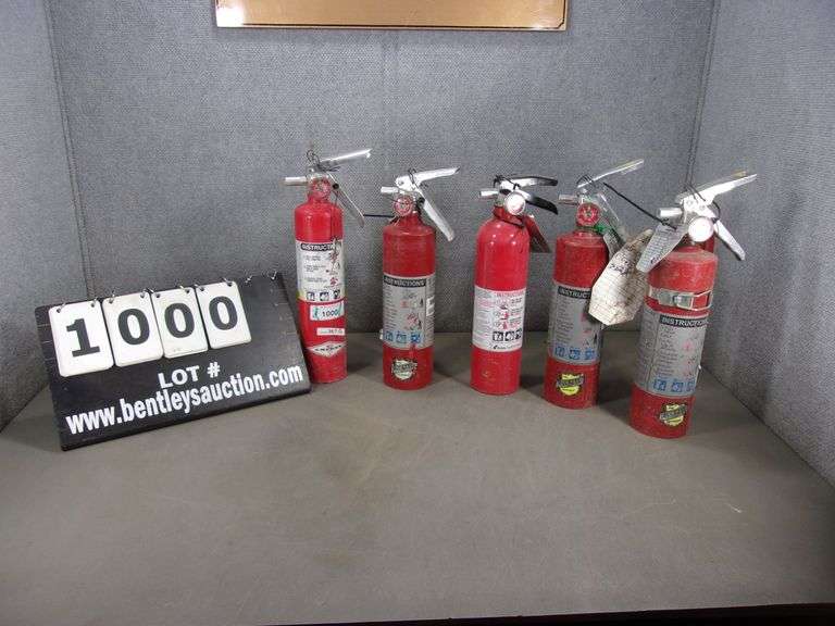 KIDDE DRY CHEMICAL FIRE EXTINGUISHERS, 10LB (5X MONEY) Bentley