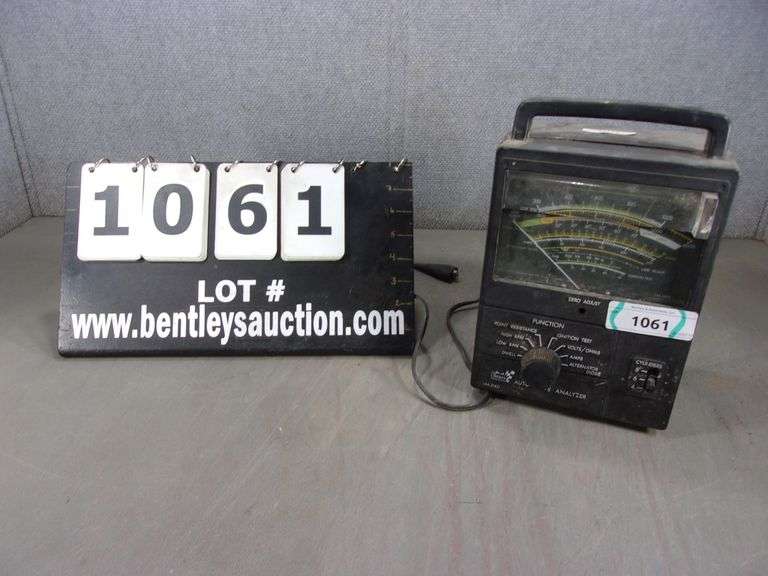 SEARS AUTOMOTIVE ANALYZER Bentley & Associates, LLC