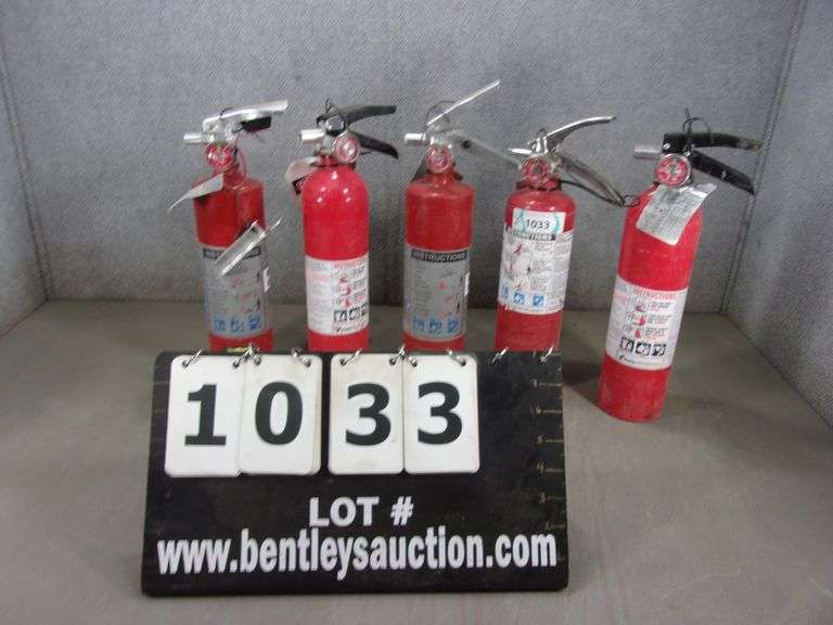 FIRE EXTINGUISHERS, 5LB (5X MONEY) Bentley & Associates, LLC