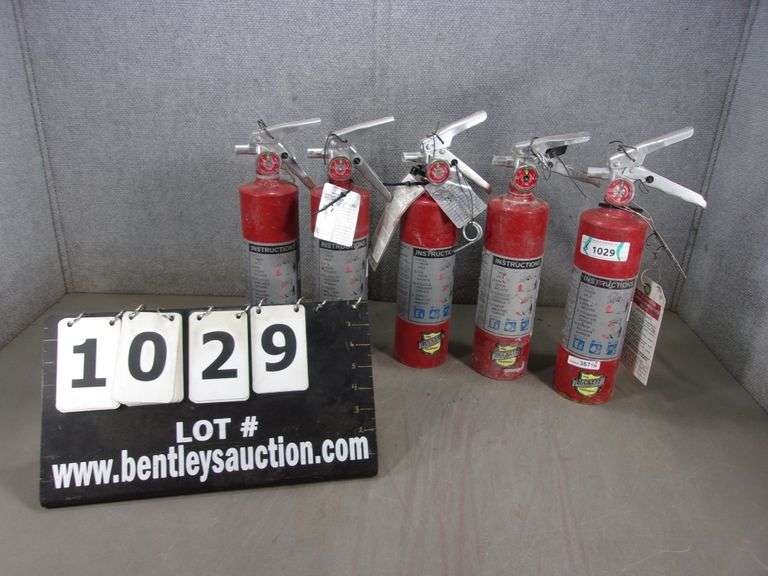 FIRE EXTINGUISHERS, 5LB (5X MONEY) Bentley & Associates, LLC