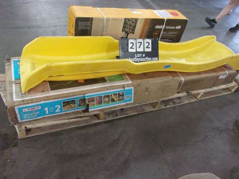 KIDKRAFT NEWPORT PLAYSET W/ SLIDE Bentley & Associates, LLC