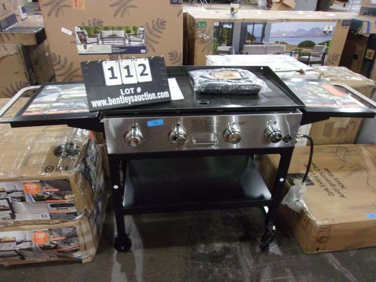 MEMBER'S MARK 4 BURNER GAS GRIDDLE Bentley & Associates, LLC