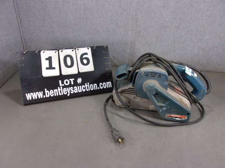 BOSCH HANDHELD BELT SANDER Bentley & Associates, LLC