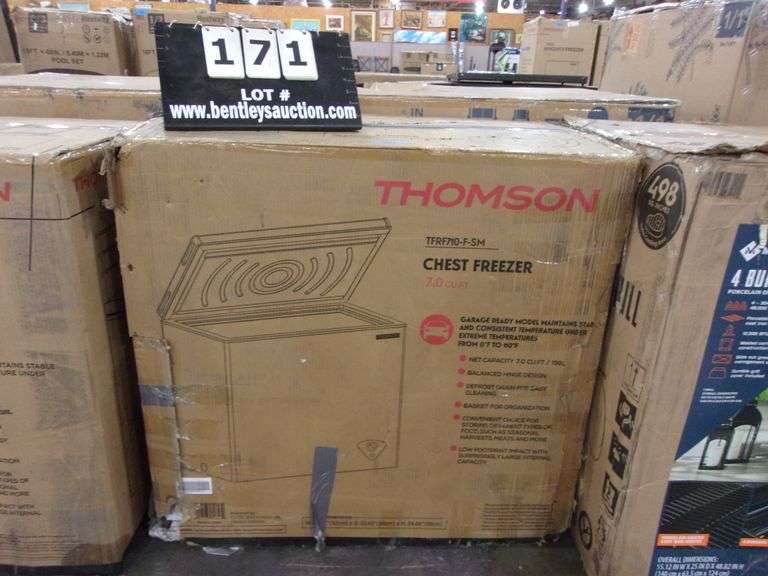 THOMSON CHEST FREEZER MODEL TRFR710FSM Bentley & Associates, LLC