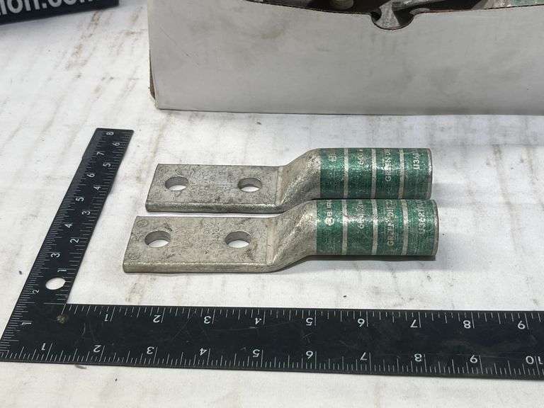 BOX OF BURNDY YA362N 600 KCMIL COMPRESSION CRIMP LUGS Bentley