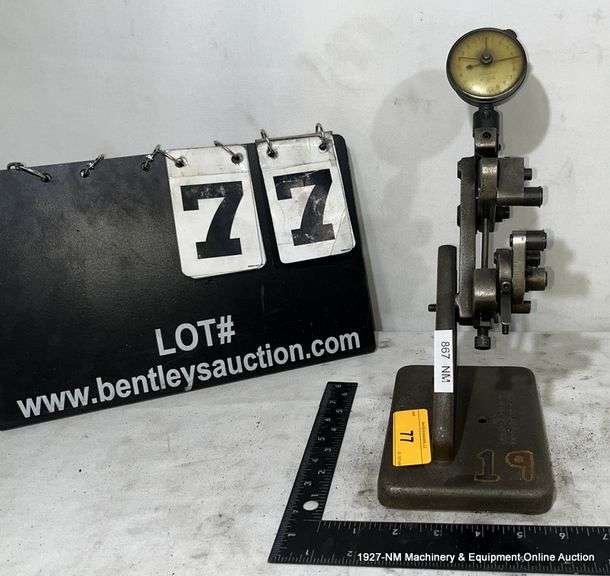 JOHNSON GAGE CO. 200025 EXTERNAL THREAD INSPECTION SYSTEM Bentley