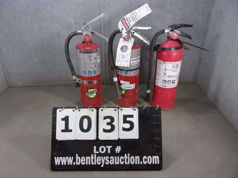 FIRE EXTINGUISHERS, 10LB (3X MONEY) Bentley & Associates, LLC