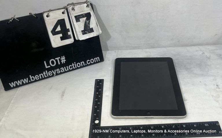 APPLE IPAD- MODEL: A1219 - Bentley & Associates, LLC