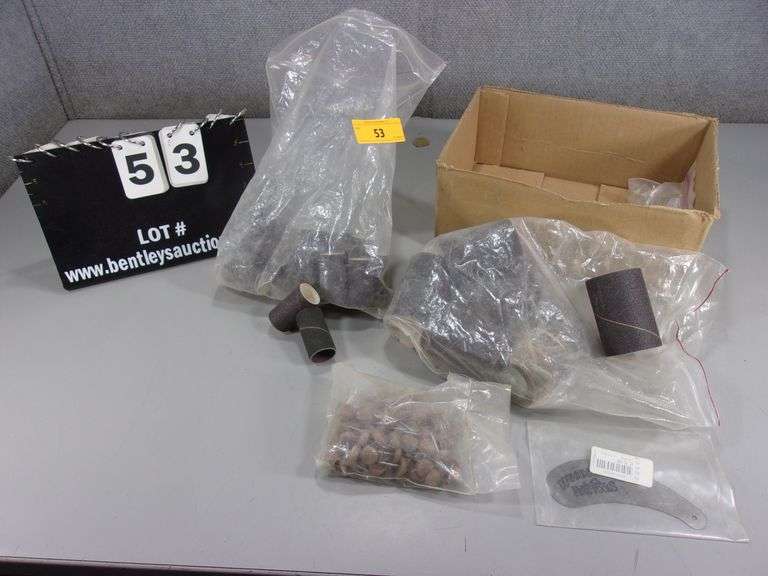 BOX SANDPAPER DRUMS Bentley & Associates, LLC