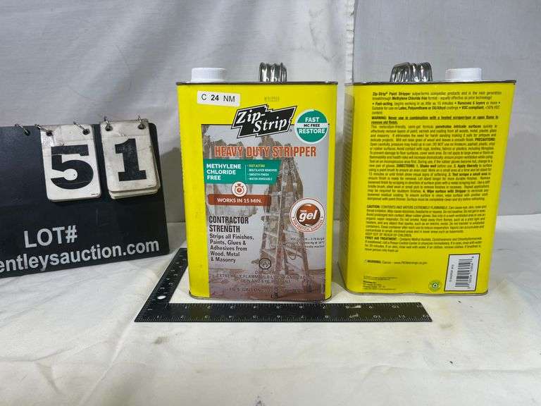 ZIP STRIP PAINT STRIPPER (2X MONEY) Bentley & Associates, LLC