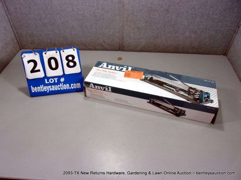 ANVIL 14" TILE CUTTER Bentley & Associates, LLC