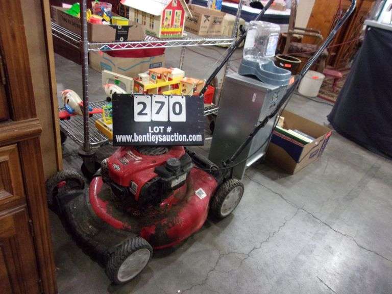 BRIGGS & STRATTON TROYBILT 21" CUTTING DECK, 550EX, TB110, 140CC, SELF