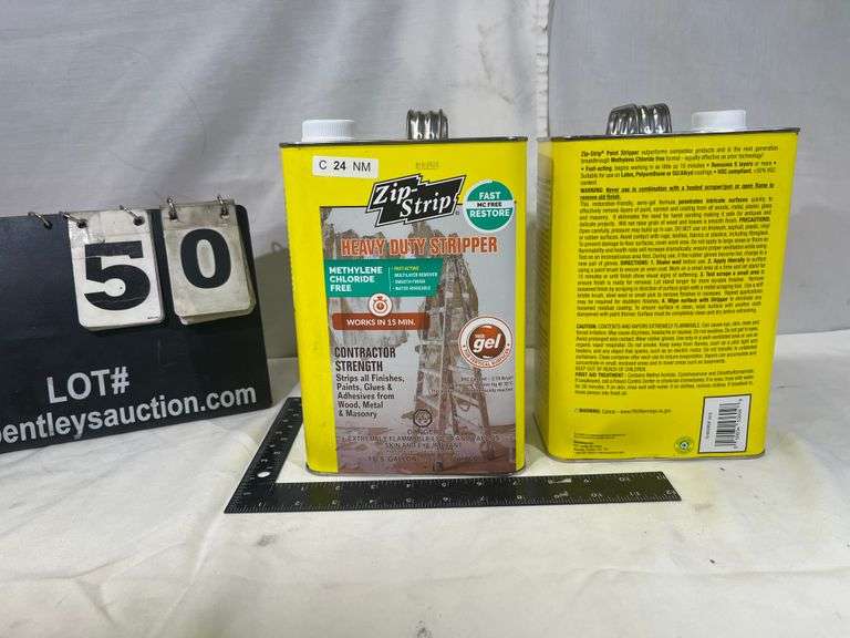 ZIP STRIP PAINT STRIPPER (2X MONEY) Bentley & Associates, LLC