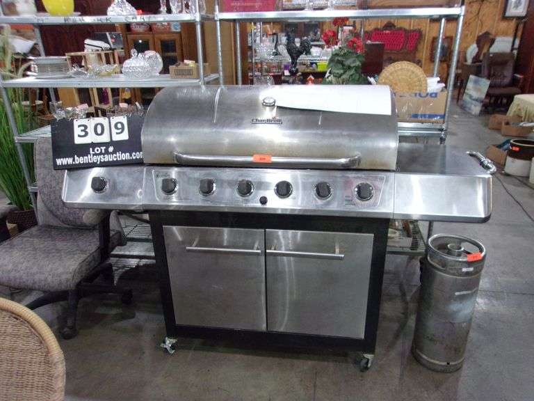 CHARBROIL 6 BURNER GRILL W/ SIDE BURNER Bentley & Associates, LLC