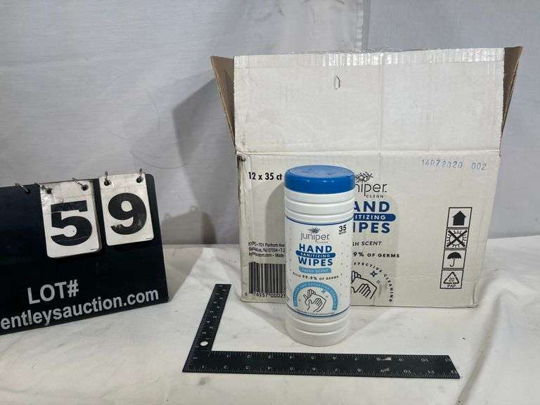 JUNIPER HAND SANITIZING WIPES Bentley & Associates, LLC