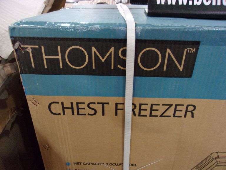 THOMSON 7.0 CU. FT. CHEST FREEZER, MODEL TFRF710FSM Bentley & Associates, LLC
