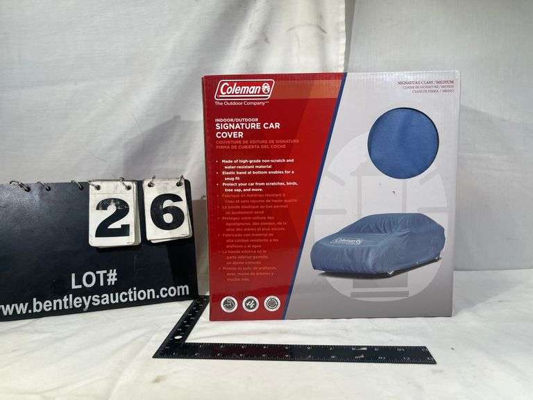 COLEMAN SIGNATURE CAR COVER Bentley & Associates, LLC