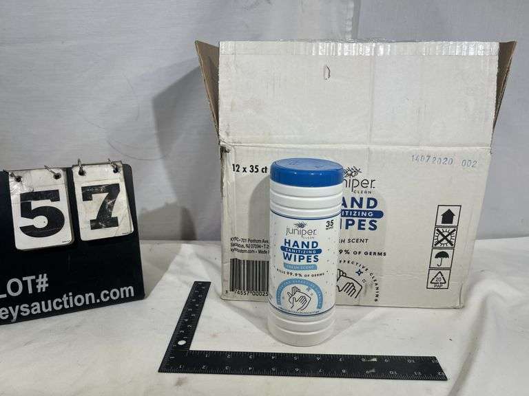 JUNIPER HAND SANITIZING WIPES Bentley & Associates, LLC