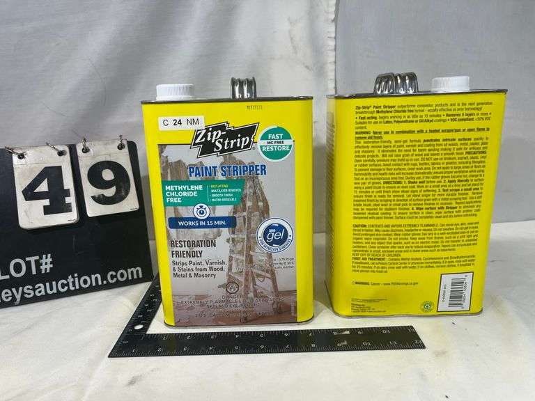 ZIP STRIP PAINT STRIPPER (2X MONEY) Bentley & Associates, LLC