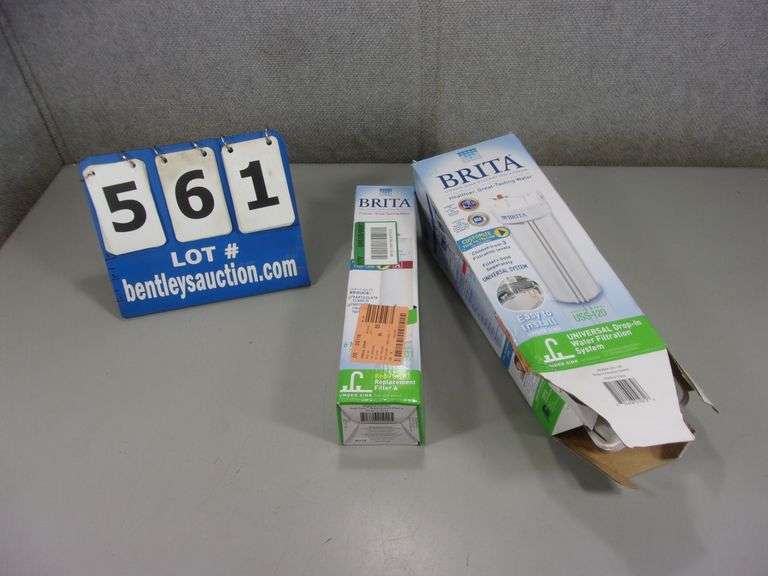 LOT (2) BRITA WATER FILTERS, USF201 AND USS120 Bentley