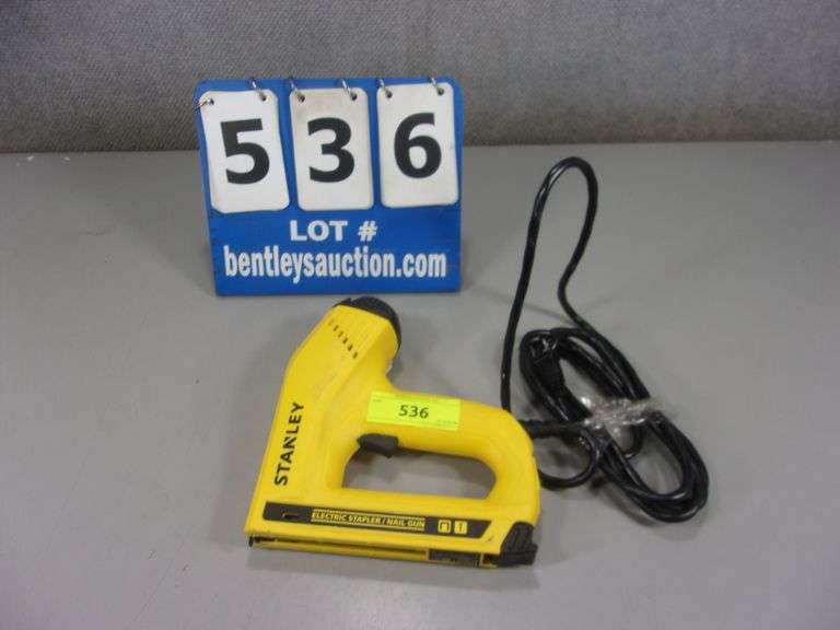 STANLEY ELECTRIC STAPLER/NAIL GUN MODEL TRE5502 Bentley & Associates