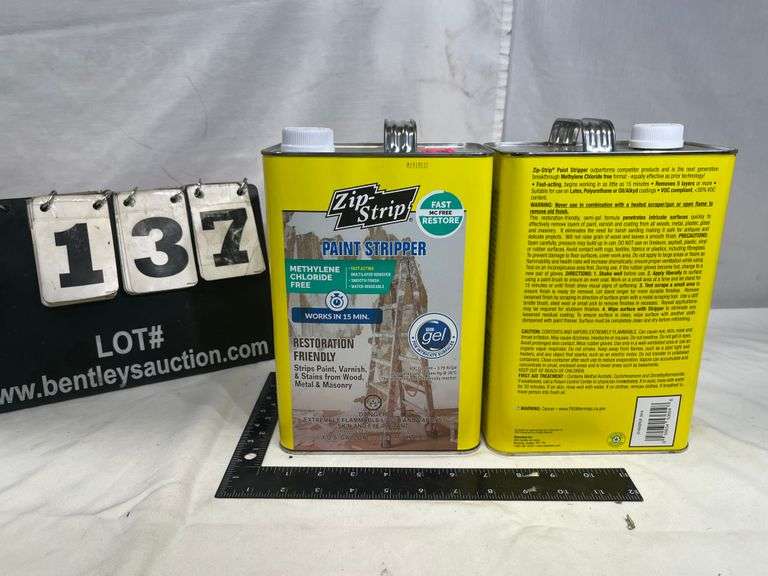 ZIP STRIP PAINT STRIPPER (2X MONEY) Bentley & Associates, LLC