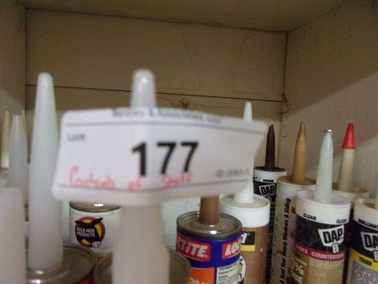 CONTENTS OF SHELF CAULK & SEALANT Bentley & Associates, LLC