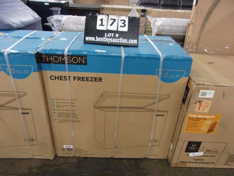 THOMSON 7.0 CU. FT. CHEST FREEZER, MODEL TFRF710FSM Bentley