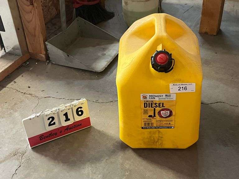 MIDWEST CAN 5 GALLON DIESEL CAN Bentley & Associates, LLC