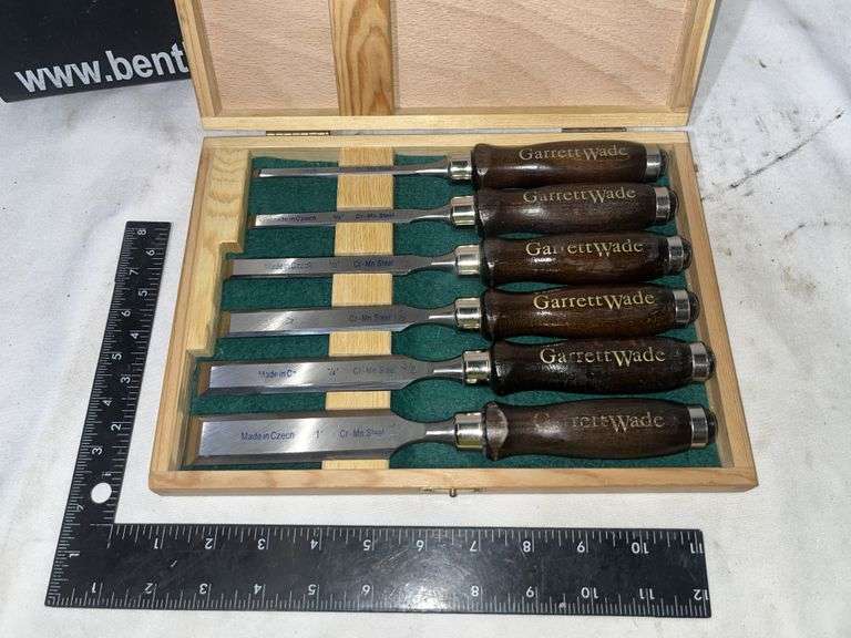 GARRETT WADE WOOD CHISEL SET Bentley & Associates, LLC