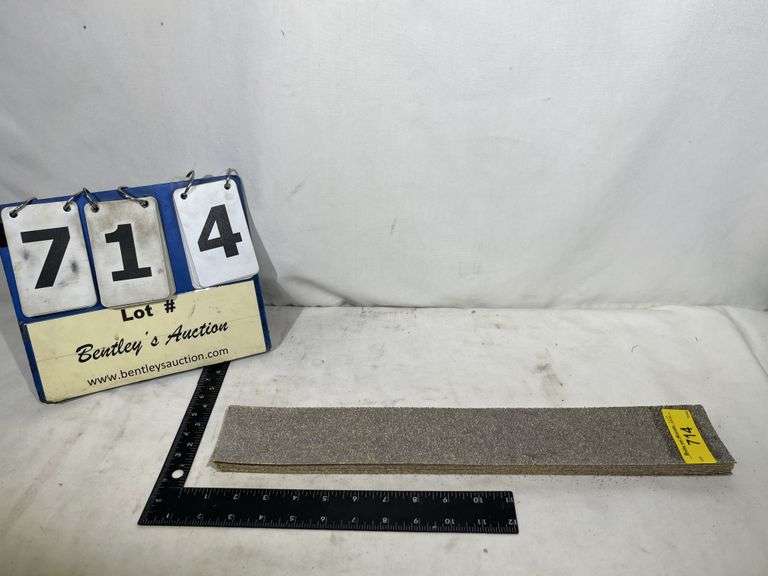 STACK SANDPAPER STRIPS Bentley & Associates, LLC