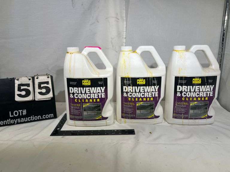 CLEAN RITE PURPLE POWER DRIVEWAY CLEANER Bentley & Associates, LLC