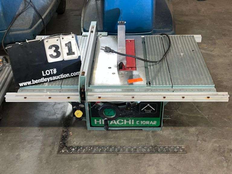 HITACHI C10RA2 TABLE SAW Bentley & Associates, LLC