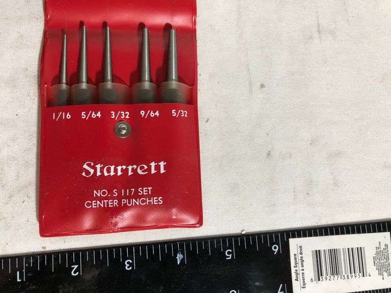 STARRETT S 117 SET CENTER PUNCHES Bentley & Associates, LLC