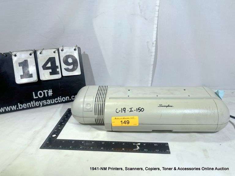 SWINGLINE COMMERCIAL ELECTRIC HOLE PUNCH Bentley & Associates, LLC