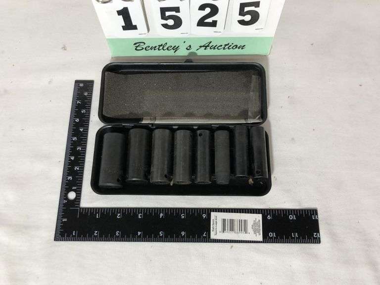 PITTSBURGH 9PIECE DEEP SOCKET SET Bentley & Associates, LLC