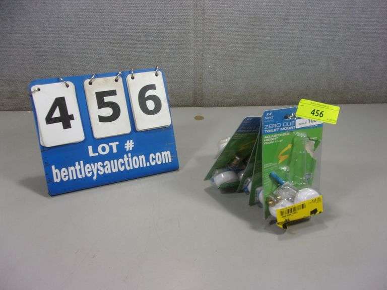 LOT 6 DANCO ZERO CUT BOLTS, TOILET MOUNTING BOLTS, 1" 3" Bentley