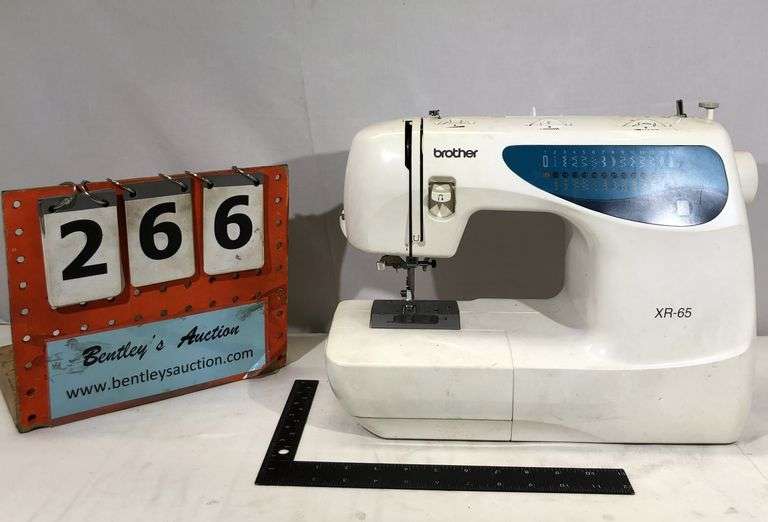 BROTHER XR65 SEWING MACHINE USED, AS IS Bentley & Associates, LLC