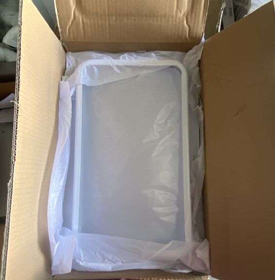 CONSTRUCTION SOLUTIONS DBX1000M METAL DRYER VENT BOX TRIM RINGS